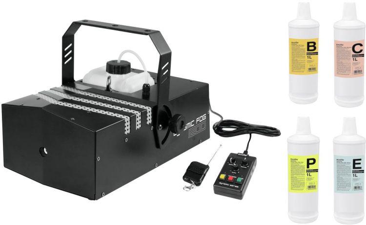 EUROLITE Set Dynamic Fog 1200 + Fluide