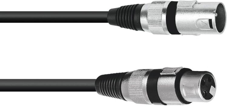 PSSO Lautsprecherkabel XLR 2x2,5 5m sw