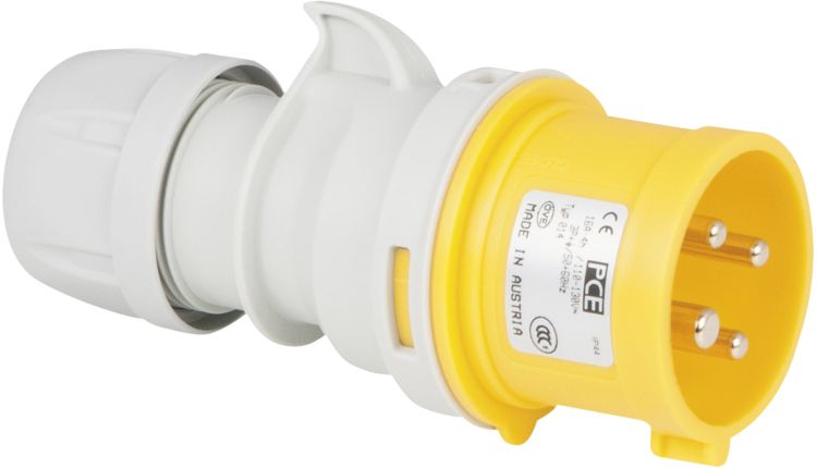 PCE CEE 16 A/110 V 4P Stecker - männlich - gelb