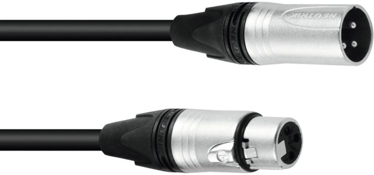 PSSO Lautsprecherkabel XLR 2x2,5 10m sw