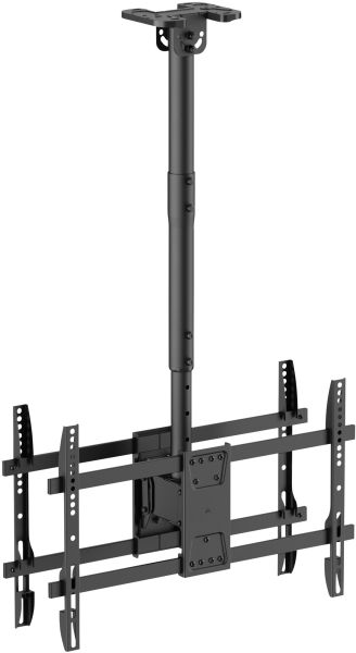 SHOWGEAR PLB-4386 Doppelte TV-Deckenhalterung Für zwei 43- bis 86-Zoll-Fernseher