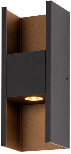 SLV FLATT II, Wandaufbauleuchte, PHASE, 2700 K, 9.5 W, schwarz