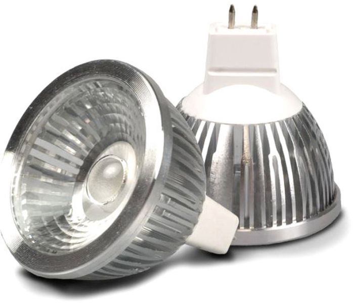 ISOLED MR16 LED Strahler 5,5W COB, 70°, warmweiß, dimmbar