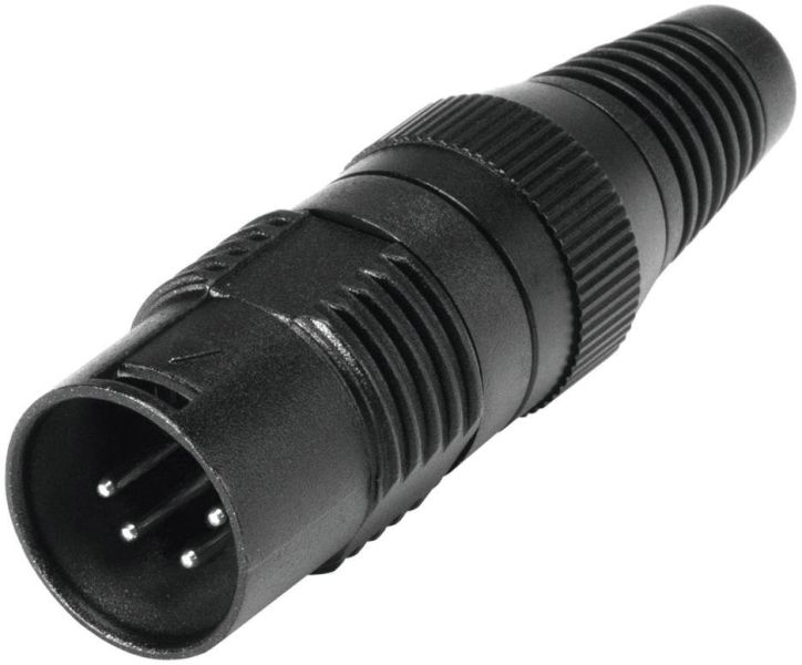 HICON XLR Stecker 4pol HI-X4CM-G