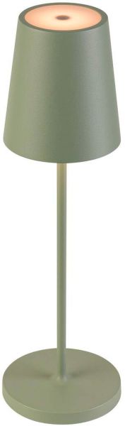 SLV VINOLINA TWO, Tischleuchte, Akku, IP65, 2200/2700/3000K, TOUCH, grün