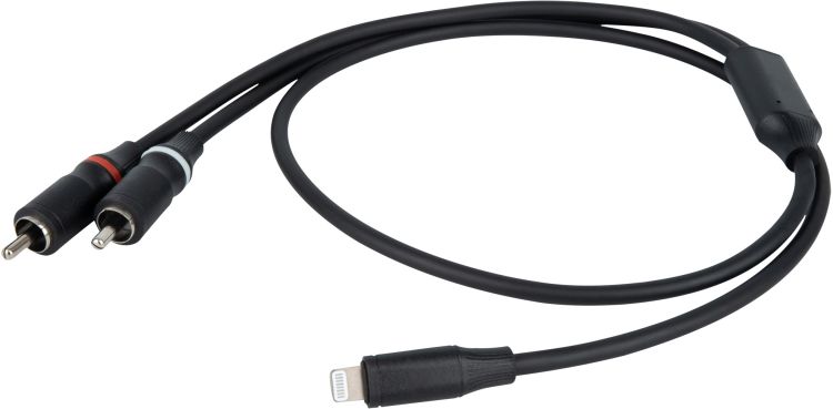 DAP-Audio FL100 - Lightning auf 2 RCA-Stecker 1,5 m
