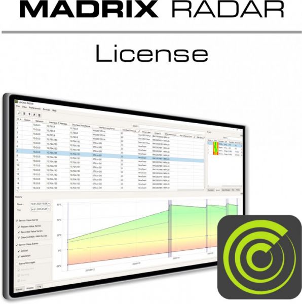MADRIX Software Radar fusion Lizenz medium