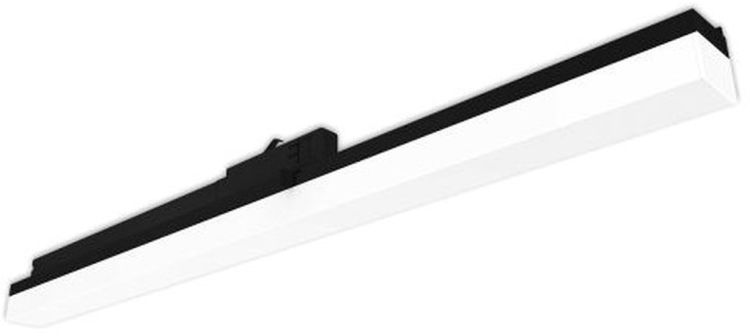ISOLED 3-PH Linearleuchte 600mm, 20W, neutralweiß, schwarz