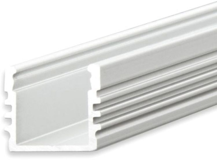 ISOLED LED Aufbauprofil SURF12 Aluminium eloxiert, 550cm