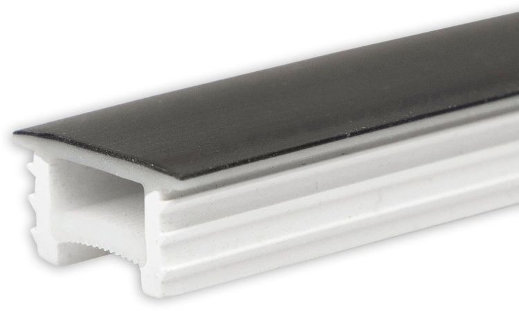 ISOLED FLEX-COVER16 Twist+Bend, Silikon, schwarz, 5% Transm., 5m Rolle