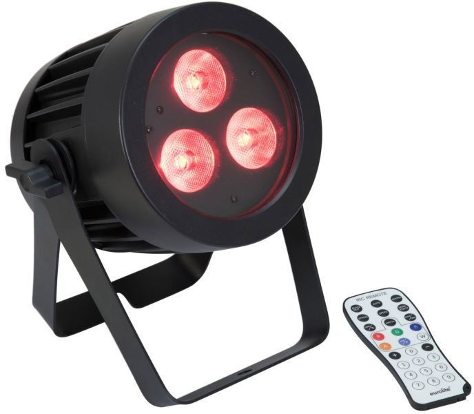 EUROLITE LED IP PAR 3x8W QCL Spot