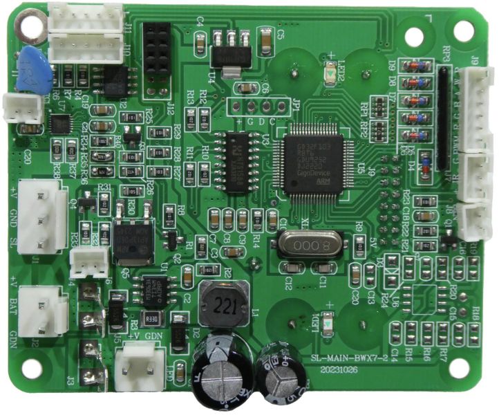 Platine (Display/Steuerung) AKKU Multiflood IP 8x10W (ASMPCB028)