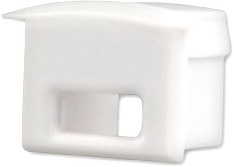 ISOLED Endkappe EC8 für Profil DIVE12 mit Kabeldurchführung, 1 STK