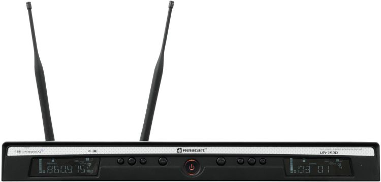 RELACART UR-260D 2-Kanal-UHF-Empfänger