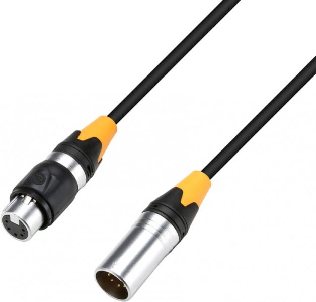 Adam Hall Cables K4DGH0300 IP 65 DMX- & AES/EBU-Kabel - 5-Pol-XLR 3m