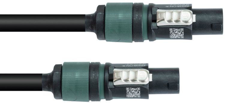 PSSO Lautsprecherkabel Speakon 4x4 10m sw