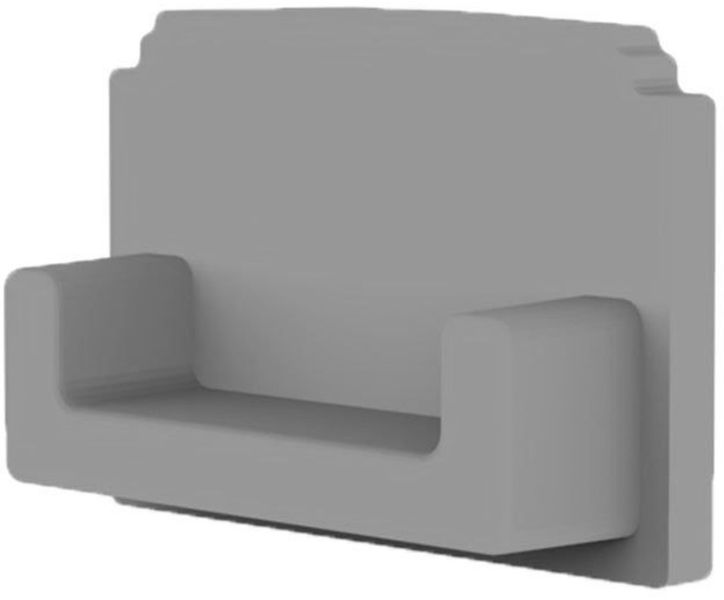 ISOLED Endkappe E200 für LED Fliesen T-Profil