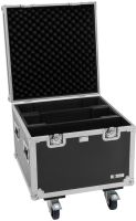 ROADINGER Flightcase PRO 2x IP Mega SWING mit Rollen