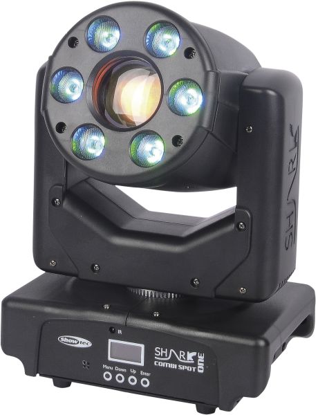Showtec Shark Combi Spot One - 30 W + 6xRGBW