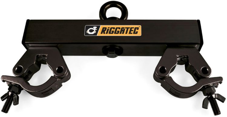 Riggatec Schwerlast Hängepunkt für 290 mm Traversen bis 750 kg Schwarz