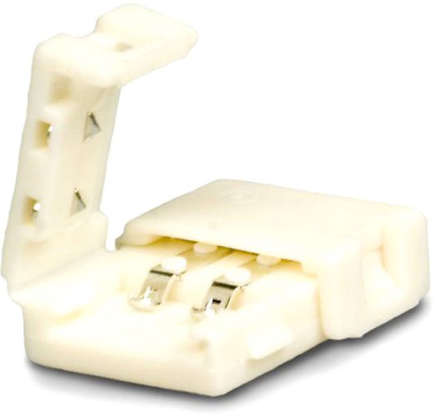 ISOLED Clip-Verbinder (max. 5A) für 2-pol. IP20 Flexstripes mit Breite 8mm, Pitch-Abstand >12mm
