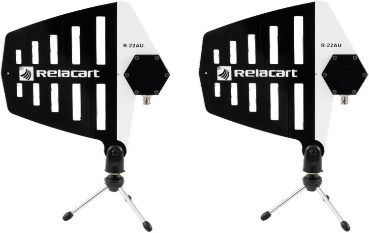 RELACART R-22AU Breitband-Richtantenne aktiv 2x