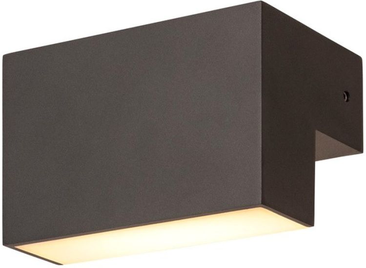 SLV L-LINE OUT WL, Outdoor LED Wandaufbauleuchte anthrazit CCT switch 3000K