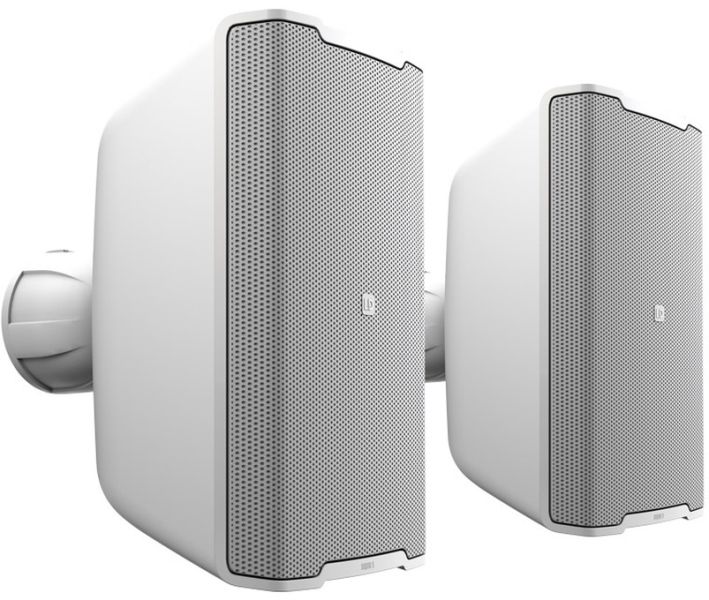 LD Systems DQOR 5 W - 5" Indoor/Outdoor 2-Wege-Installationslautsprecher passiv 8 Ohm, weiß (Paar)