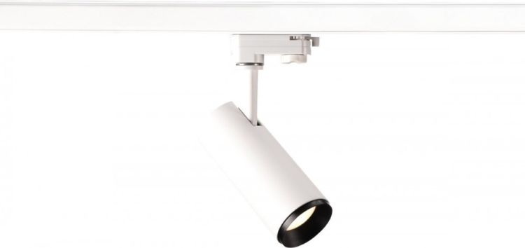 SLV 3~ NUMINOS® PHASE S, 3 Phasen System Leuchte weiß/schwarz 4000K 36°