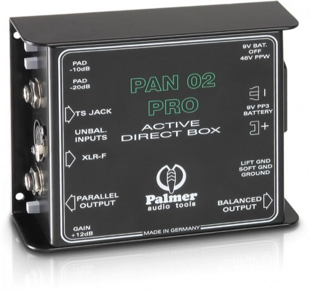 Palmer Pro PAN 02 PRO DI-Box aktiv