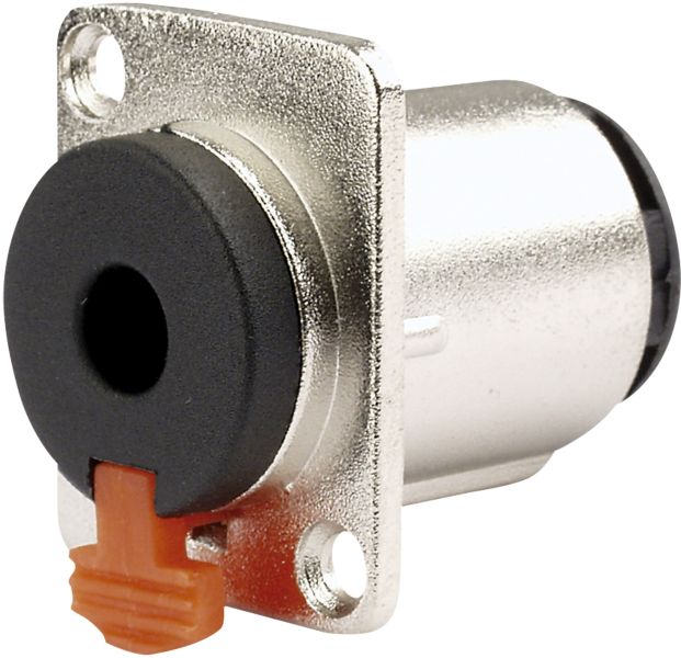 DAP Jack-F Verriegelung chassis, Nickel Gehäuse