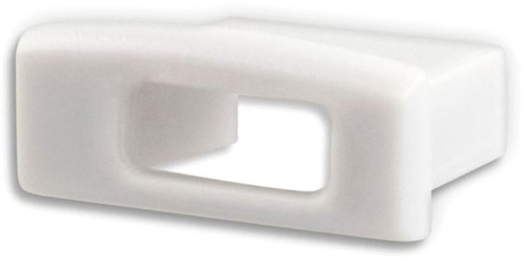 ISOLED Endkappe EC36 für Profil SURF12 BORDERLESS FLAT in Verbindung mit COVER3, mit