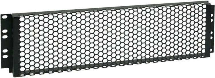Adam Hall 19" Parts 87447 19" Lochblechabdeckung 3 HE, grobe Lochung