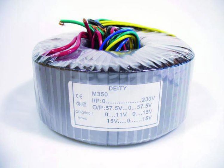 Ringkerntrafo Sec.: 57-0-57V/11V/15V/15-0-15V Pri.: 230V (M350) PAP-350
