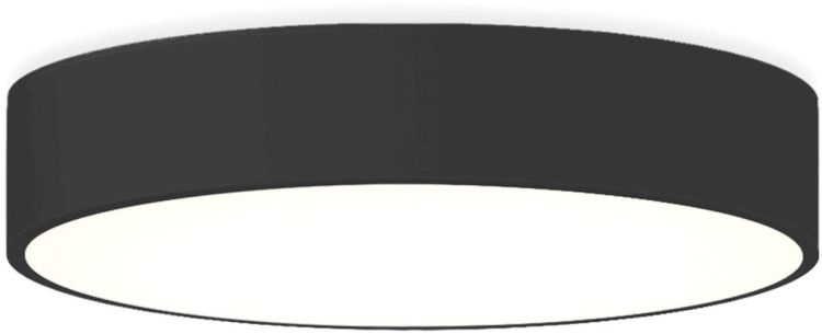 ISOLED LED Deckenleuchte, DN600, schwarz, 52W, ColorSwitch 3000|3500|4000K, dimmbar