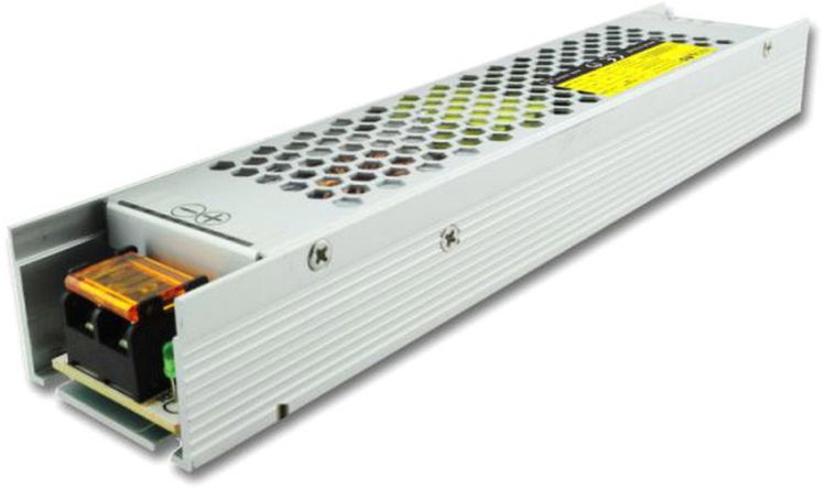 ISOLED LED Trafo 12V/DC, 0-200W, Gitter Slim