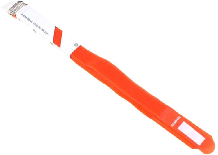 Admiral Kabelbinder 38cm orange 5 Stück