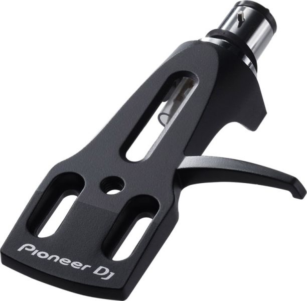 Pioneer DJ PC-HS01-K Headshell für analoge Plattenspieler, Schwarz