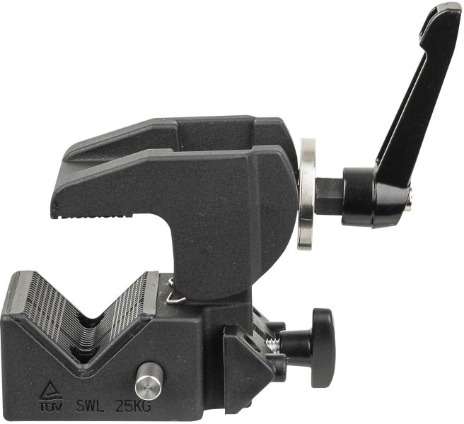 Showtec Multigrip Klemme - Schwarz, TÜV