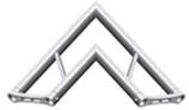 LITEC FX25 2-Weg 45° Ecke horizontal