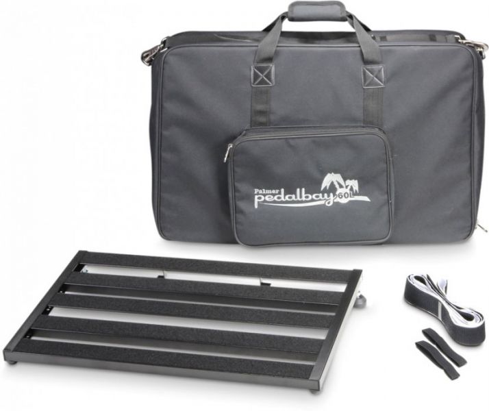 Palmer MI PEDALBAY 60 L Variables Pedalboard mit gepol. Tragetasche 60cm