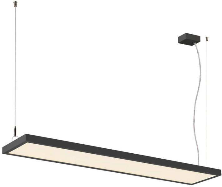 SLV WORKLIGHT PRO 120, Pendelleuchte, 120cm, 4000K, DALI, Touch, schwarz