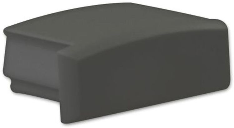 ISOLED Endkappe EC75B schwarz für Profil PURE14 S, 1 STK