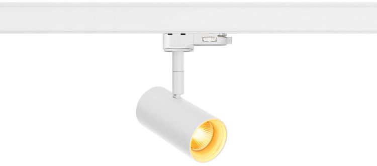 SLV NOBLO® SPOT, 3~ Spot, rund, 3000K, 6.2W, Phasenabschnitt, 32°, weiß