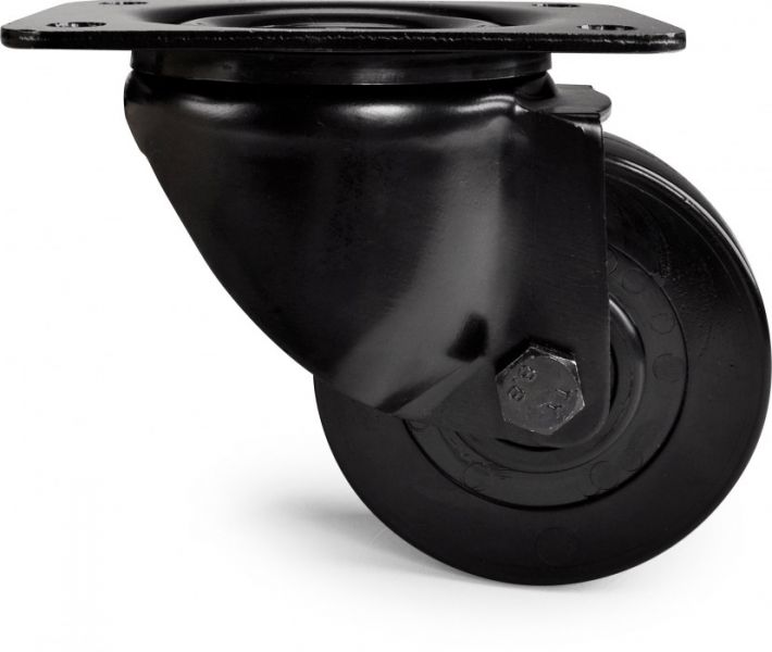 Riggatec Black Wheels Lenkrolle Schwerlast 350 kg Ø 100mm