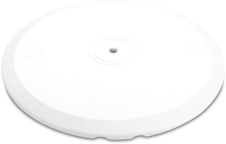 Gravity WB 123 W Tellerfuß für M20-Distanzrohre weiß