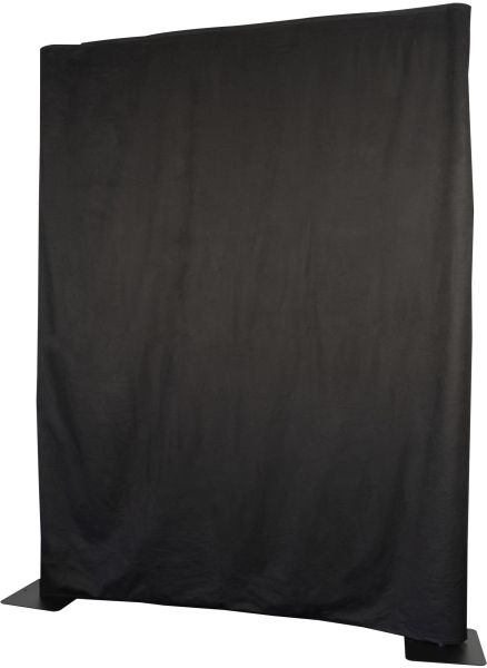 Wentex P&D Curtain MCS 300 g/m² Schwarz - 330 (W) x 300 (H) cm - glatt