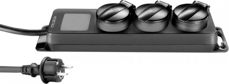 Adam Hall Accessories 8747 IP 3 3-fach Steckdosenleiste Schutzart IP44