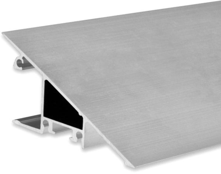 ISOLED LED Aufbauleuchtenprofil HIDE TRIANGLE Aluminium eloxiert, 200cm
