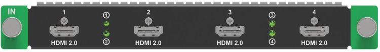Novastar MX Serie 4x HDMI 2.0 Eingangskarte 4x HDMI 2.0